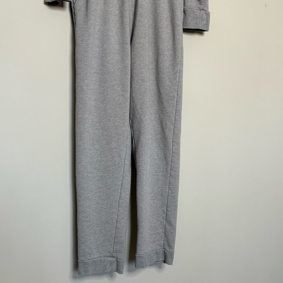 WeWoreWhat Leisure Suit Gray Sweatsuit Jumpsuit Onesie - Picture 4 of 11